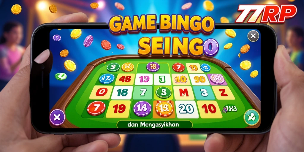 Gameplay seru Bingo di 77RP dengan grafis menarik.