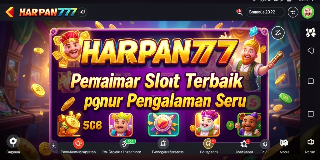Tampilan menarik dari gameplay slot HARAPAN777