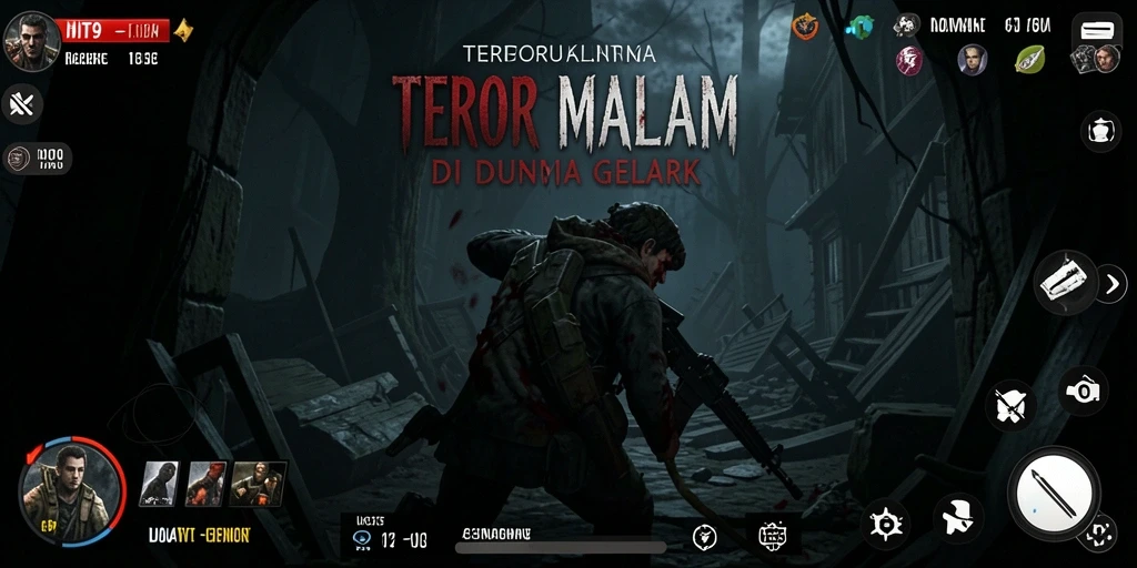 Tampilan menakutkan dari gameplay HIT9 yang mengerikan.