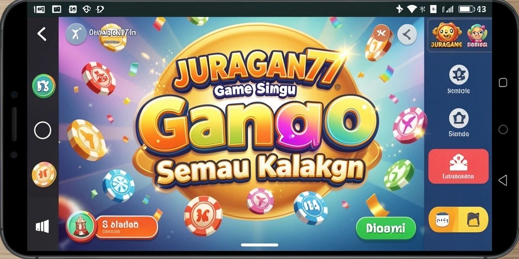 Screenshot gameplay JURAGAN77 yang menampilkan keseruan bingo.