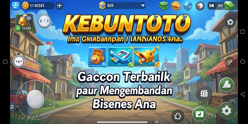Tampilan gameplay KEBUNTOTO yang menawan dan interaktif.