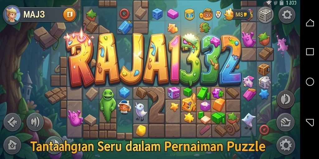 Gameplay seru dan menantang dari RAJA132 dalam genre Puzzle.