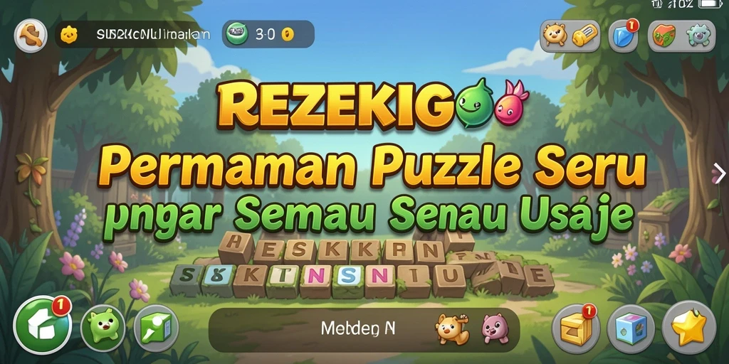 Tangkapan layar gameplay REZEKIGO yang seru dan menantang.