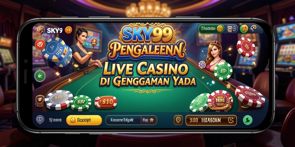 Tampilan gameplay Live Casino yang seru dan interaktif.